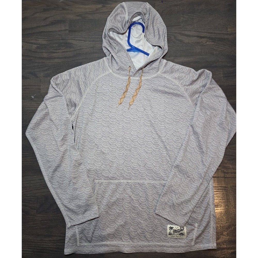 Howler Bros Loggerhead Long Sleeve Pullover With Hoodie Small